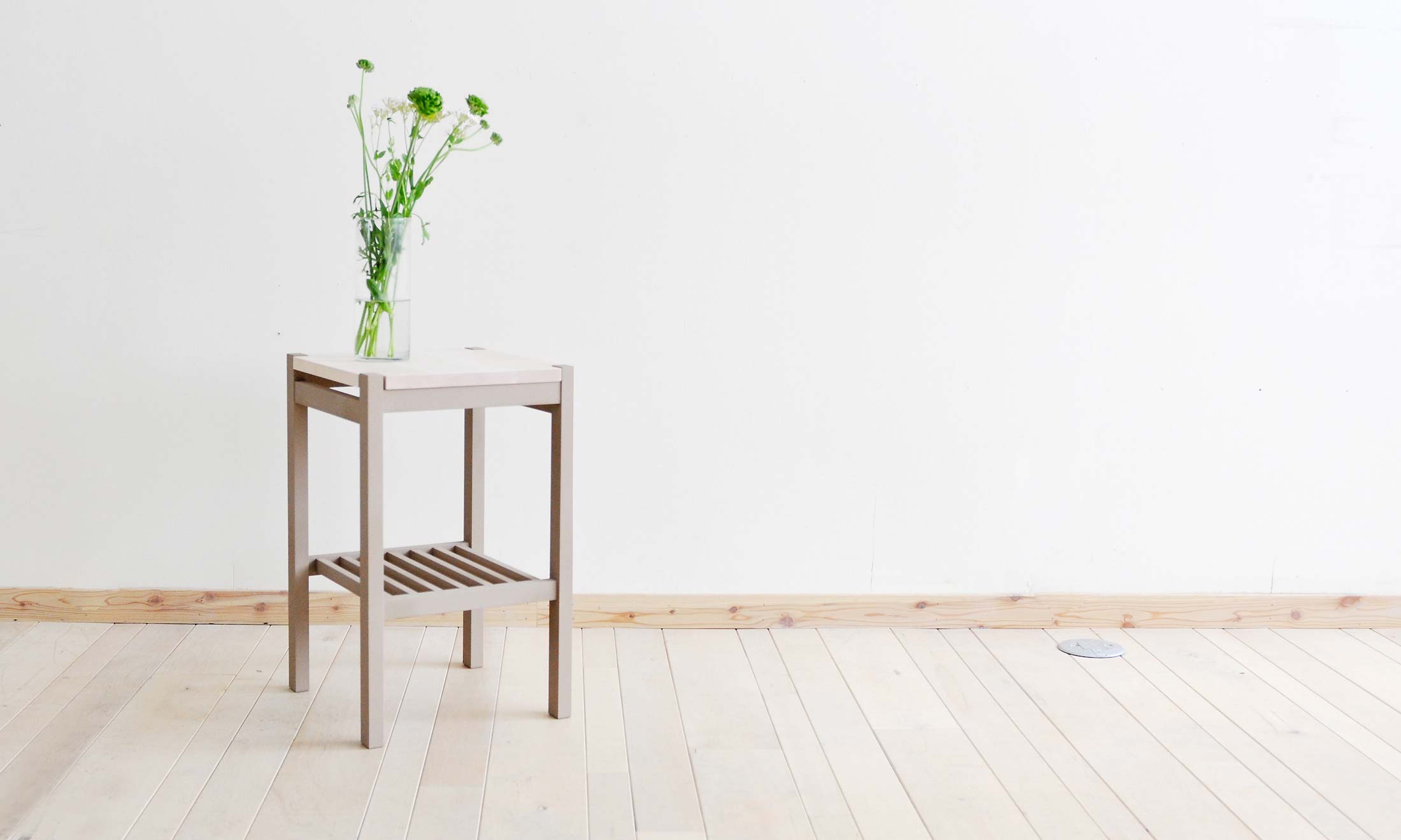n�frameサイドテーブル W130cm〜210cm D85cm H72cm 北の住まい設計社