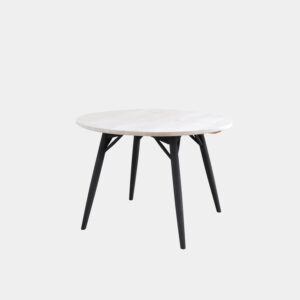 廃盤　北の住まい設計社 ウォールナット無垢材カフェテーブル ラウンド 北の住まい設計社 Round Table / きたのすまいせっけいしゃ